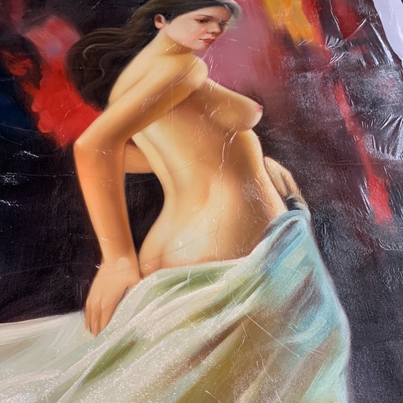 Beautiful original oil painting. Painting 24 x 36. Canvas 27.25 x 40 - Picture 3 of 3